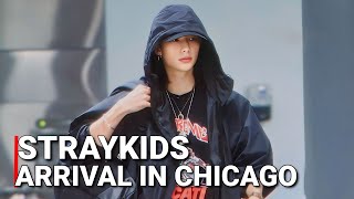 스트레이 키즈 시카고 Straykids Arrival in Chicago for Lollapalooza 240801