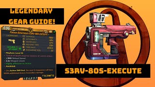 Borderlands 3 "S3RV-8OS-EXECUTE" Legendary Gear Guide!