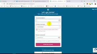 How to make Account on WordPress 1st Day Part 1 Video on Web and Blog Making Course