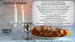 KABBALAT SHABBAT 05.19.23