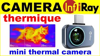 Mini caméra thermique infiray électronique pour trouver panne fuite eau clim | thermal camera