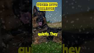 Mind-Blowing German Shepherd Intelligence| Tuned into Silence| Fact binder #shorts