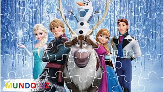 AEIOU COM FROZEN REINO CONGELADO - MUNDO LIZ