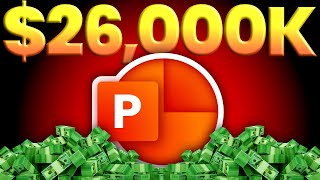 How to Make $26,000/Month with PowerPoint in 2024! 💵