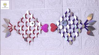 DIY 🐠 Wall Hanger with CDs | Room decoration ideas | Old cd craft | Fish wall decor