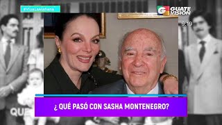 ¿Qué pasó con Sasha Montenegro?