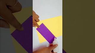 Yellow and Violet File cover decoration | How to decorate project file | Assignment cover design