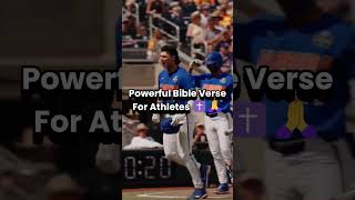 My Refuge and my Shield ✝️🙏  #baseball#bibleverse #bible #athlete #christian #athletes #god #jesus