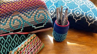 #4 Beginners Guide to Mosaic Crochet - In the Round