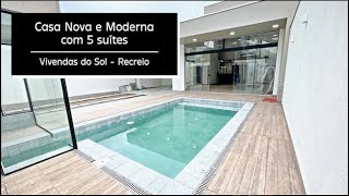 Casa NOVA e MODERNA com 5 suítes - Vivendas do Sol | Recreio dos Bandeirantes - RJ | TL Prime