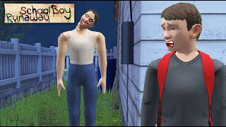 НИКОГДА НЕ ИГРАЙ В СКУЛБОЙ В 3 ЧАСА НОЧИ 😱💀 В ПОЛНОЛУНИЕ | SchoolBoy Runaway