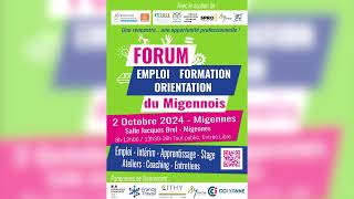 Forum Emploi Formation Orientation du Migennois avec Elite Restauration