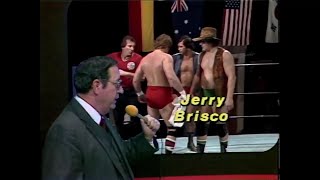 Bob Orton Jr, Dick Slater & Jerry Brisco Vs Greg Valentine, Dory Funk Jr & Red Dog Lane