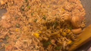 Shrimp Fried Rice #chef #viral #cooking #friedrice #shrimp