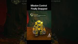 Mission Control Finally Snapped | Deep Rock Galactic