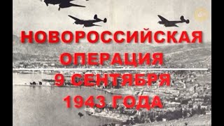 Освобождение Новороссийска, 1943 год