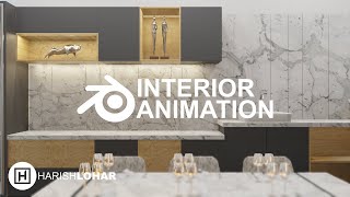 Blender Interior Animation Eevee