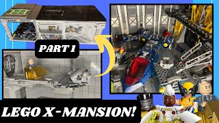 I Built a HUGE X-Mansion Lego MOC / Part 1 / Cerebro