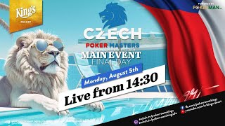 🏆 Finaltag der €150 Czech Poker Masters Summer Edition aus dem King's 🎙️Hachi