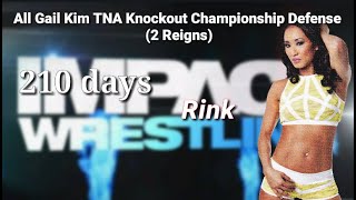 All Gail Kim TNA Knockout Championship Defense (2 Reigns)