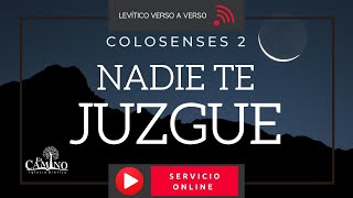 Colosenses 2 🌙 Que nadie te JUZGUE por luna nueva o DÍA DE FIESTA