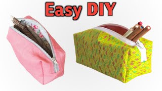 घर में पडे बचे हुए कपडो से बनाइऐं और सेल किजीऐ | How to make Pencil case | #trending #diy