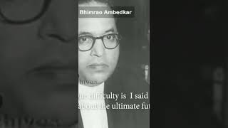 Dr br Ambedkar real speech in constitution assembly /  #speech / #leader of dumb /#