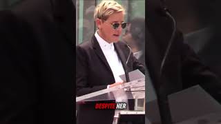 Ellen Degeneres destroyed Her Career #ellendegeneres #career #celebritynews #hollywood #short #viral