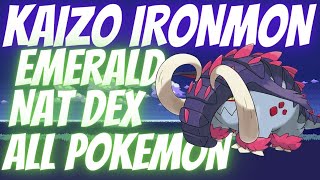 GREAT TUSK IS A SPEEDY TUSK! KAIZO IRONMON EMERALD NATIONAL DEX