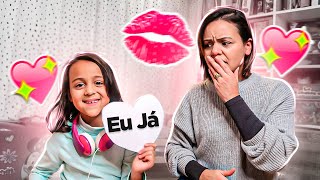 DESAFIO DO "EU NUNCA OU EU JÁ" - Lara e família