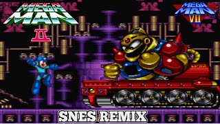 Mega Man 2 - Wily Stage 3 - 4(Mega Man 7 SNES Remix)