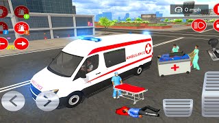 Ambulance Car Drive - Emergency Hospital Vehicles Simulator  - Android Gameplay