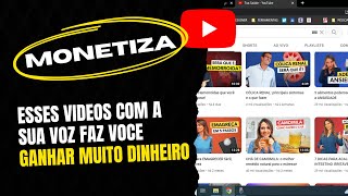 Canais Dark com sua voz que te faz ganhar dinheiro na internet