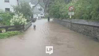 Heftige Regenfälle im Frettertal