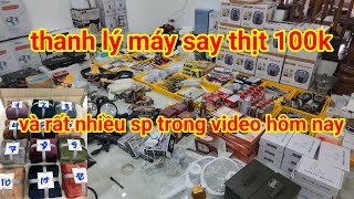 thanh lý lô hàng nhật bãi, máy say thịt, camera, sạc bình ác quy, bộ nồi inox, đồ gia dụng nhật