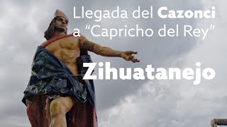 Llegada del Cazonci a “Capricho del Rey”