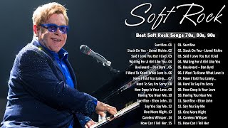 Elton John, Rod Stewart, Phil Collins, Air Supply, Bee Gees, Lobo 🎧 Soft Rock Ballads 70s 80s 90s