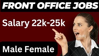 Jobs in Delhi Gurgaon Noida | Front office jobs In gurgaon | Reception Jobs in Gurgaon | Frontoffice