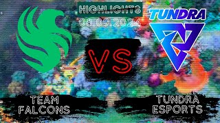 🟥НУ ПОТРЯСАЮЩЕ ЖЕ РУБЯТСЯ | Team Falcons vs Tundra Esports TI 2024 | 08.09.2024