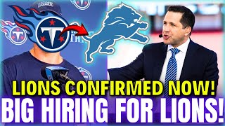 LAST HOUR! LIONS CLOSE BIG DEAL?! CONTRACT SIGNED NOW?! DETROIT LIONS NEWS