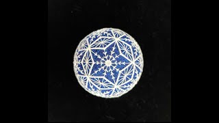 Temari Ball Embroidery Kit Tutorial - Snowflakes, Japanese handcraft, handmade Christmas ornaments