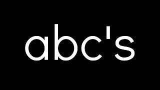 How to pronounce abc's