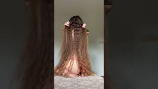 Long hair girl #longhair #longhairgirl #hair #hairstyle #haircare #shorts #short #fun #love