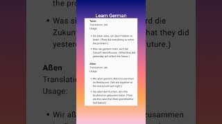 Lear german quickly#german #germangrammar #improve #germanlanguage