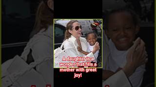 Zahara Jolie Pitt with her mother Angelina Jolie #youtubeshorts #shorts