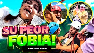 PUSE A PRUEBA LA FOBIA DE TODO EL SQUAD 😳// no aguantaron 😳