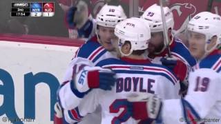 Rangers at Devils - 2/2/16 - J.T. Miller goal (2)