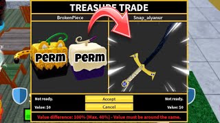 THE BEST TRADE FOR DARK BLADE!!😱 Trading For Dark Blade in Blox Fruits *W or L