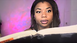 ASMR reading psalms 91 to you because you feel fear 24/7..✝️🙏🏾💌