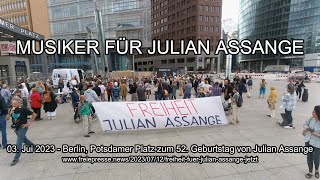 #FreeAssange23 - Musiker für Julian Assange zum 52. Geburtstag (2)